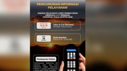 Libur Panjang Kenaikan Yesus Kristus, Loket Perumdam Tirta Galuh Ciamis Tutup Sementara