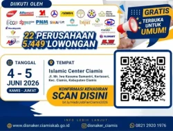 Job Fair Ciamis 2026: Tersedia Ribuan Lowongan Sektor Manufaktur hingga Retail