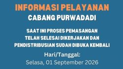 Perumdam Tirta Galuh Buka Kembali Distribusi Air Purwodadi